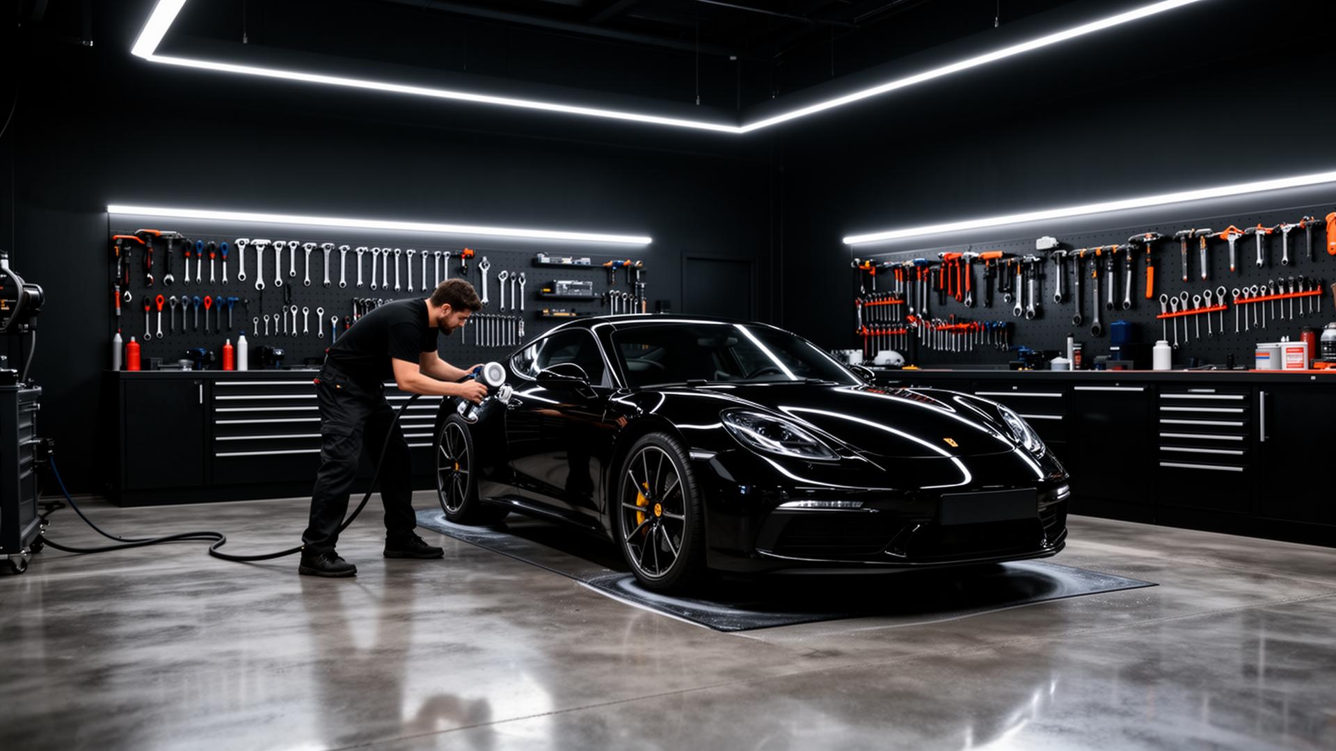 The climate-controlled YYZ Detailing Haus studio in Mississauga